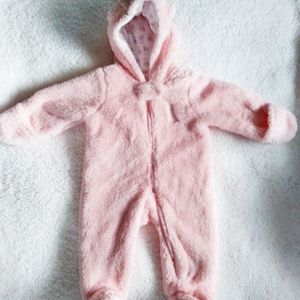 Carter's Winter Onesie with hood for baby girl